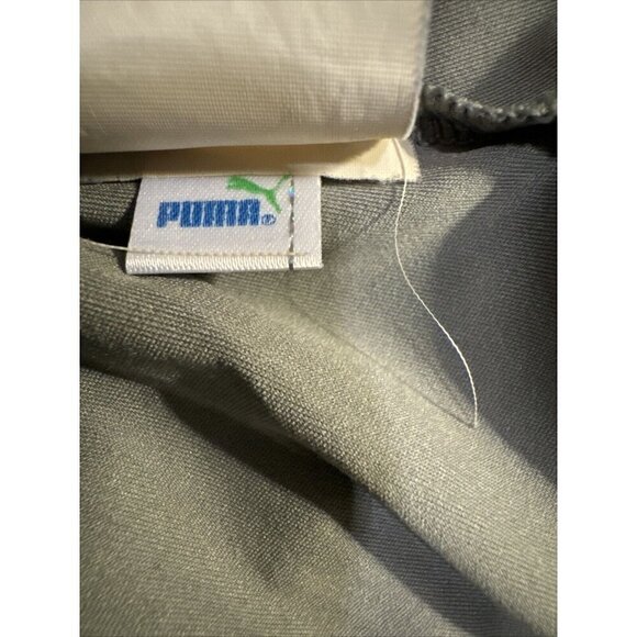 Puma Top Women Size Large Gray Short Sleeve T-Shirt Activewear - Picture 11 of 11